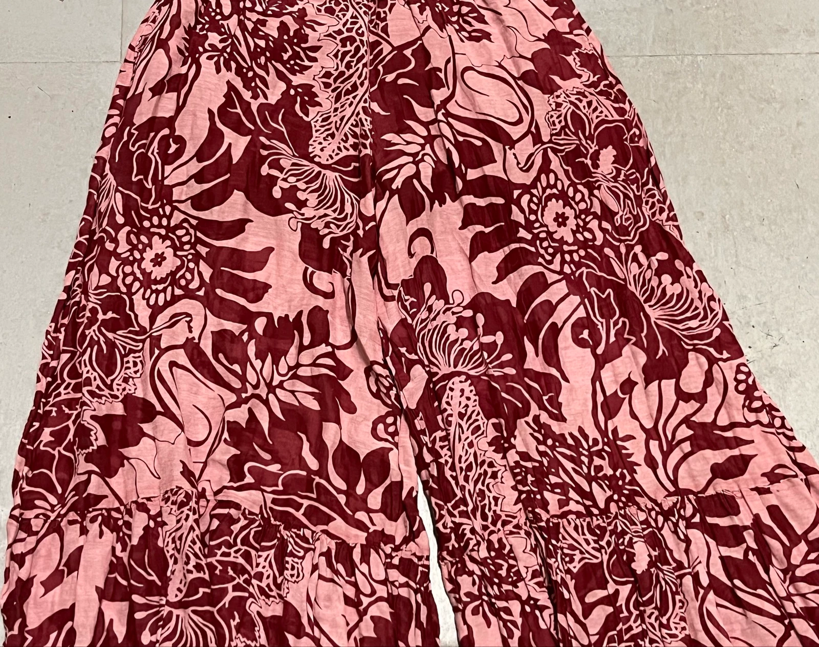 Saia de algodão e seda estampada – photo 3